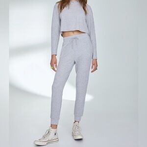 Grey Aritzia Waffle Sweatpants 🩶